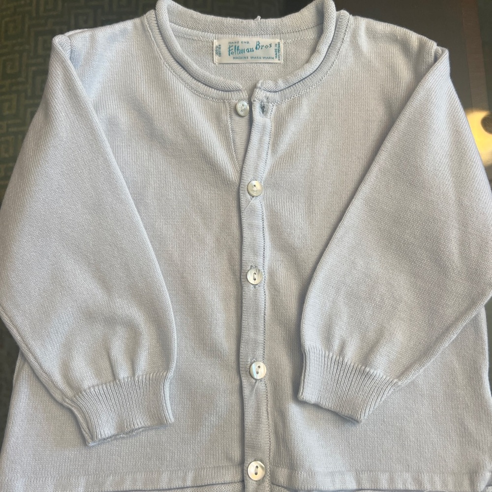 Kids Light Blue Cardigan